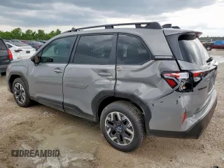 2025 Subaru Forester Premium с VIN JF2SLDBC0SH521532, выставлен на аукционе Copart как лот 61059815 с пробегом 2 133 миль миль и Списание • Salvage title. История ставок и продаж доступна на DreamBid. Изображение 2.