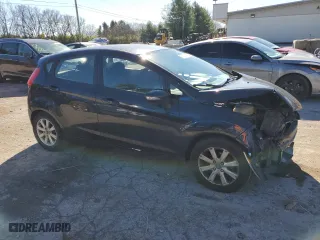 2013 Ford Fiesta SE with VIN 3FADP4EJXDM202150, listed as a Copart auction lot 79851174 with 127,979 mi miles and Salvage Title. Bid and sale history available at carsss.com. Image 4.