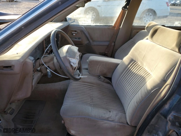 1993 Buick Century Special with VIN 1G4AG55N3P6444283, listed as a Copart auction lot 82563034 with 107,017 mi miles and Salvage Title. Bid and sale history available at carsss.com. Image 7.
