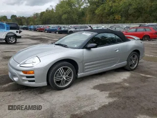 2004 Mitsubishi Eclipse GTS with VIN 4A3AE75H74E114581, listed as a Copart auction lot 72989344 with 29,479 mi miles and Salvage Title. Bid and sale history available at carsss.com. Image 1.