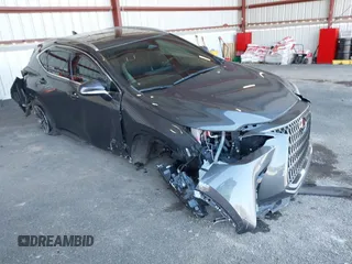 2024 Lexus NX with VIN 2T2GGCEZ6RC038902, listed as a IAAI auction lot 41902076 with 22,647 mi miles. Bid and sale history available at carsss.com. Image 1.