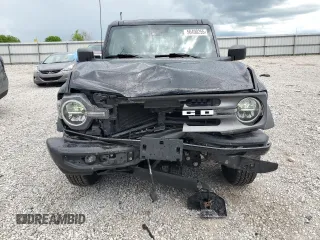 2022 Ford Bronco with VIN 1FMDE5BH5NLA89889, listed as a Copart auction lot 56490255 with 21,913 mi miles and Salvage title. Bid and sale history available at DreamBid. Image 5.