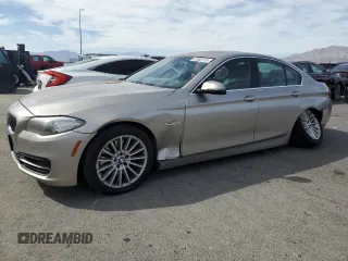 2014 BMW 5 Series 535d xDrive with VIN WBAFV3C55ED685694, listed as a Copart auction lot 47462115 with 214,734 mi miles and Salvage title. Bid and sale history available at DreamBid. Image 1.