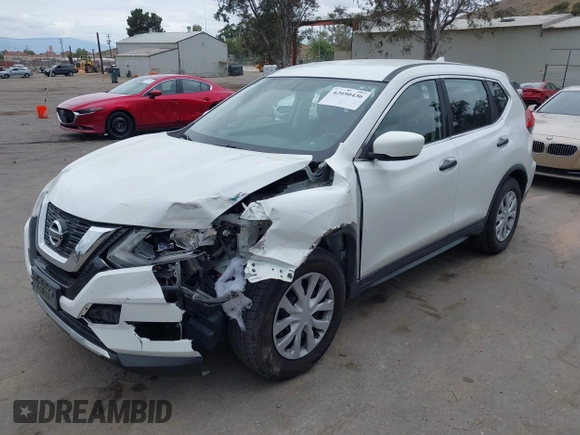 2017 Nissan Rogue SV with VIN KNMAT2MT4HP533578, listed as a IAAI auction lot 42050436 with 161,875 mi miles. Bid and sale history available at carsss.com. Image 2.