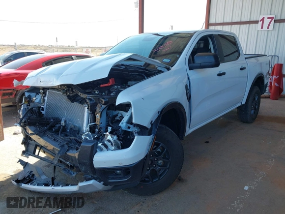 2024 Ford Ranger XLT with VIN 1FTER4GHXRLE52080, listed as a IAAI auction lot 41992449 with 4,083 mi miles and . Bid and sale history available at DreamBid. Image 2.