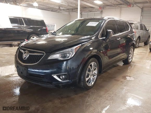 2020 Buick Envision Essence with VIN LRBFXCSA6LD182862, listed as a IAAI auction lot 41565546 with 22,672 mi miles. Bid and sale history available at carsss.com. Image 2.