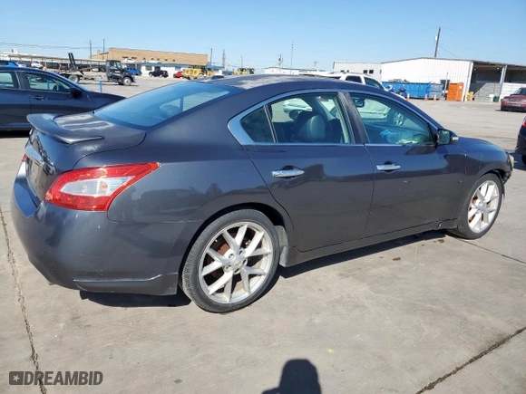 2009 Nissan Maxima 3.5 SV w/Sport Pkg with VIN 1N4AA51E79C854137, listed as a Copart auction lot 48421175 with 147,099 mi miles and Salvage Title. Bid and sale history available at carsss.com. Image 3.