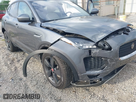 2019 Jaguar E-Pace S with VIN SADFJ2FX0K1Z36984, listed as a IAAI auction lot 42113879 with 52,225 mi miles and . Bid and sale history available at DreamBid. Image 17.