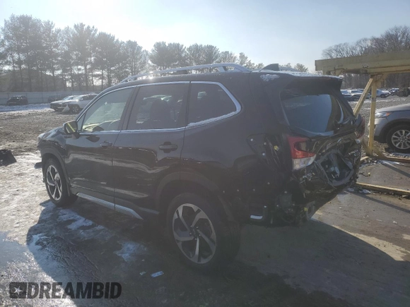 2023 Subaru Forester Touring with VIN JF2SKARC1PH508576, listed as a Copart auction lot 88640985 with 18,452 mi miles and Salvage Title. Bid and sale history available at carsss.com. Image 2.