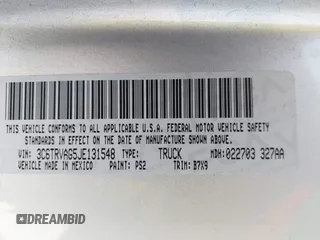 2018 Ram ProMaster Cargo with VIN 3C6TRVAG5JE131548, listed as a IAAI auction lot 41899642 with 207,746 mi miles and . Bid and sale history available at DreamBid. Image 9.