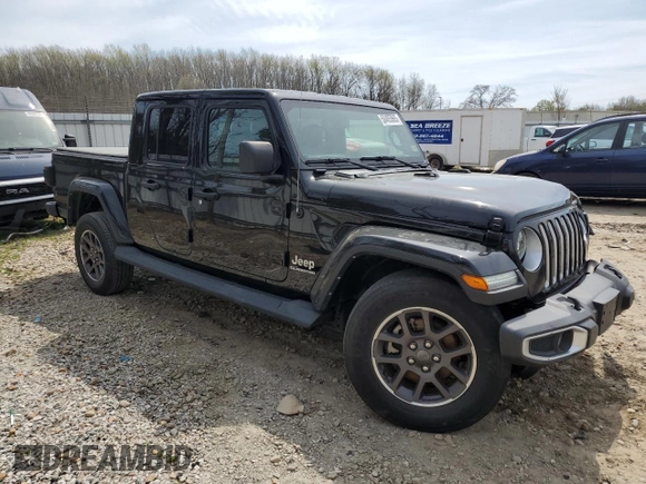 2022 Jeep Gladiator Overland z VIN 1C6HJTFG9NL152720, wystawiony jako Copart lot #50405865 z przebiegiem 35 864 mil mil oraz Szkoda całkowita • Salvage title. Historia ofert i sprzedaży dostępna na DreamBid. Obrazek 4.