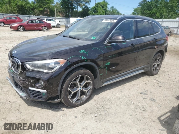 2017 BMW X1 xDrive28i z VIN WBXHT3C39H5F72979, wystawiony jako Copart lot #56003625 z przebiegiem 101 184 mil mil oraz Szkoda całkowita • Salvage title. Historia ofert i sprzedaży dostępna na DreamBid. Obrazek 1.