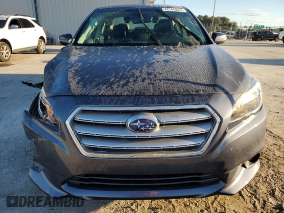 2017 Subaru Legacy Premium with VIN 4S3BNAF65H3039124, listed as a Copart auction lot 72745823 with 60,716 mi miles. Bid and sale history available at carsss.com. Image 5.