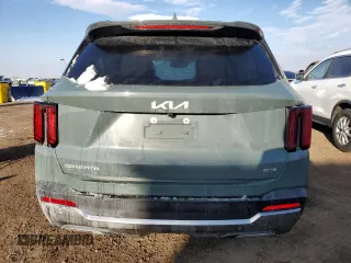 2025 Kia Sorento Hybrid EX with VIN KNDRHDJG4S5317451, listed as a Copart auction lot 45799905 with 4,377 mi miles and Salvage Title. Bid and sale history available at carsss.com. Image 6.