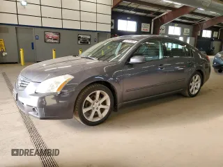 2008 Nissan Maxima 3.5 SE with VIN 1N4BA41E28C800936, listed as a Copart auction lot 52751385 with 166,838 mi miles and Clean Title. Bid and sale history available at carsss.com. Image 1.