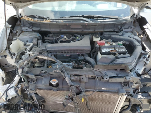2017 Nissan Rogue S with VIN 5N1AT2MT7HC832307, listed as a Copart auction lot 53997165 with 73,621 mi miles and Salvage Title. Bid and sale history available at carsss.com. Image 12.