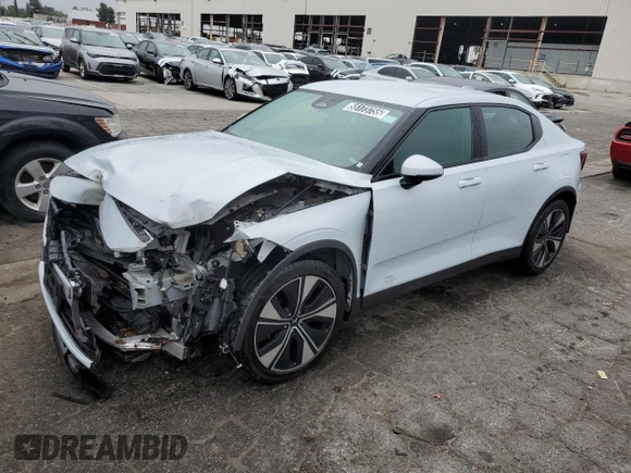 2023 Polestar 2 z VIN YSMEG3KA2PL163707, wystawiony jako Copart lot #55173755 z przebiegiem 50 332 mil mil oraz Czysty tytuł • Clean title. Historia ofert i sprzedaży dostępna na DreamBid. Obrazek 1.