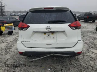 2017 Nissan Rogue SV with VIN KNMAT2MT6HP545408, listed as a Copart auction lot 43264485 with 115,208 mi miles and Salvage Title. Bid and sale history available at carsss.com. Image 6.