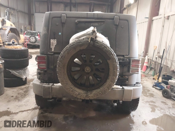2018 Jeep Wrangler Unlimited Sport S с VIN 1C4BJWDG5JL887756, выставлен на аукционе IAAI как лот 41579075 с пробегом 110 464 миль миль и . История ставок и продаж доступна на DreamBid. Изображение 16.