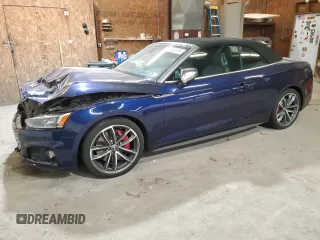 2018 Audi S5 Prestige z VIN WAU24GF58JN005912, wystawiony jako Copart lot #78801814 z przebiegiem Nie podano mil oraz Szkoda całkowita • Salvage title. Historia ofert i sprzedaży dostępna na DreamBid. Obrazek 1.