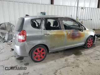 2007 Honda Fit with VIN JHMGD38437S002477, listed as a Copart auction lot 72065034 with 59,192 mi miles and Salvage Title. Bid and sale history available at carsss.com. Image 3.