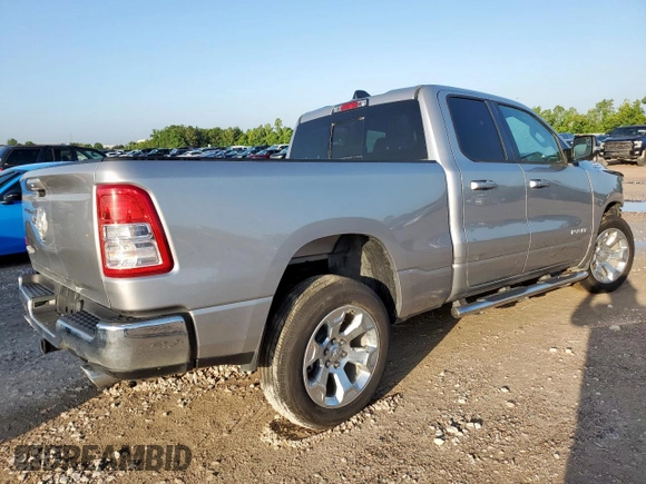 2022 Ram 1500 Lone Star with VIN 1C6RREBT5NN326086, listed as a Copart auction lot 59038005 with 29,329 mi miles and Salvage title. Bid and sale history available at DreamBid. Image 3.