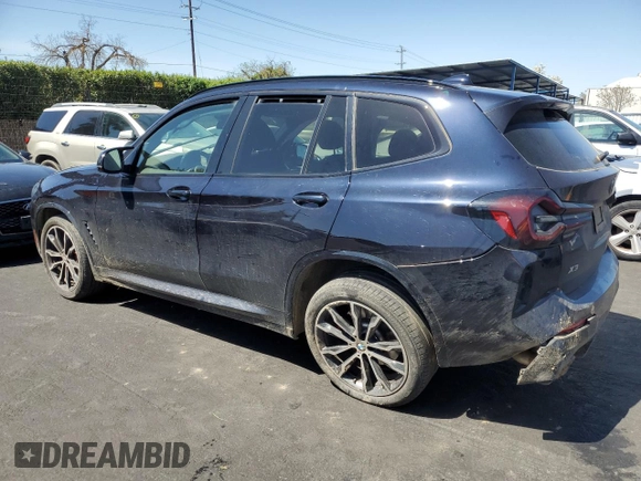 2023 BMW X3 M40i with VIN 5UX83DP0XP9P56592, listed as a Copart auction lot 52014325 with Not Provided miles and Salvage Title. Bid and sale history available at DreamBid. Image 2.