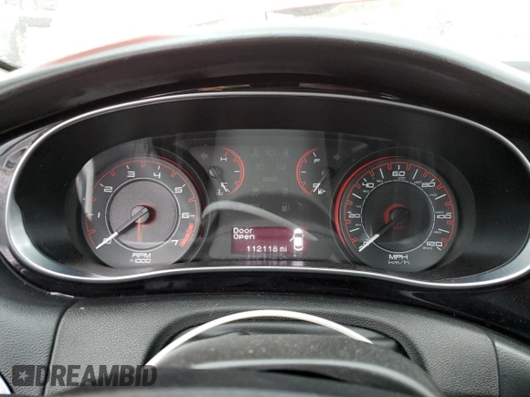 2013 Dodge Dart SXT with VIN 1C3CDFBA5DD296100, listed as a Copart auction lot 42761025 with 112,118 mi miles and Salvage Title. Bid and sale history available at DreamBid. Image 9.