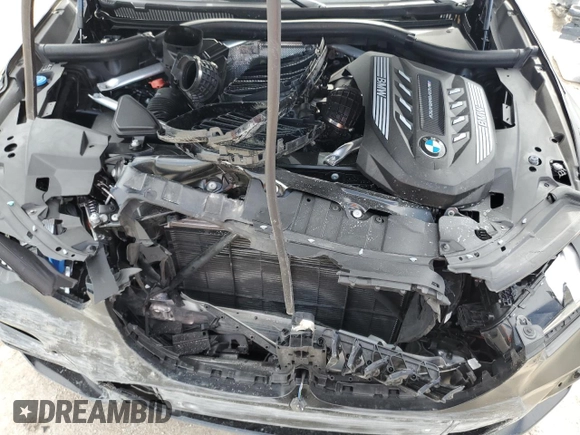 2021 BMW X5 M50i with VIN 5UXJU4C05M9G90231, listed as a Copart auction lot 87257854 with 54,704 mi miles and Non Repairable. Bid and sale history available at carsss.com. Image 14.
