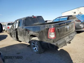 2024 Ram 1500 Tradesman with VIN 1C6SRECG8RN205674, listed as a Copart auction lot 88942195 with 21,121 mi miles and Salvage title. Bid and sale history available at DreamBid. Image 2.