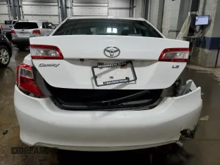 2014 Toyota Camry L with VIN 4T4BF1FK5ER434776, listed as a Copart auction lot 53051515 with 128,263 mi miles and Salvage Title. Bid and sale history available at DreamBid. Image 6.