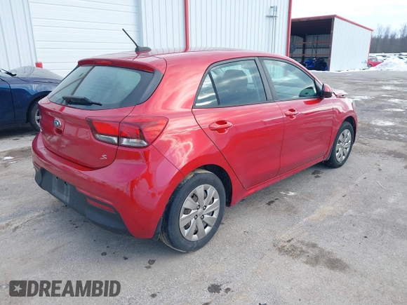 2018 Kia Rio LX with VIN 3KPA25AB3JE120119, listed as a IAAI auction lot 41298347 with 159,917 mi miles and . Bid and sale history available at DreamBid. Image 4.