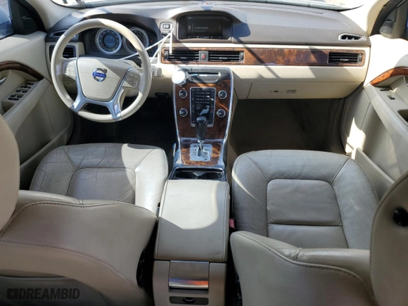 2012 Volvo S80 3.0L with VIN YV1902AH9C1152536, listed as a Copart auction lot 72549854 with 154,696 mi miles and Salvage Title. Bid and sale history available at carsss.com. Image 8.