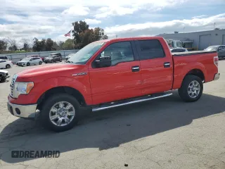 2012 Ford F-150 XL with VIN 1FTEW1CM9CKD48025, listed as a Copart auction lot 50922245 with 143,337 mi miles and Salvage Title. Bid and sale history available at carsss.com. Image 1.