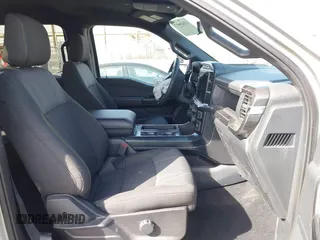 2024 Ford F-150 STX with VIN 1FTEW2LP4RKD24322, listed as a IAAI auction lot 41849417 with 7,199 mi miles and . Bid and sale history available at carsss.com. Image 5.
