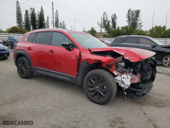 2025 Mazda CX-50 2.5 S Preferred Package with VIN 7MMVABBM5SN309757, listed as a Copart auction lot 41816765 with 2,071 mi miles and Salvage Title. Bid and sale history available at carsss.com. Image 4.