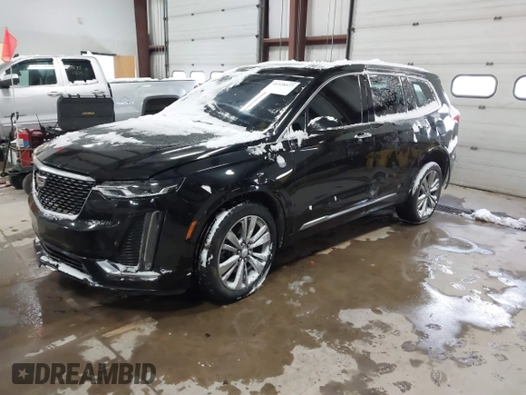 2022 Cadillac XT6 Premium Luxury with VIN 1GYKPDRS7NZ112856, listed as a IAAI auction lot 41328577 with 1 mi miles. Bid and sale history available at carsss.com. Image 17.