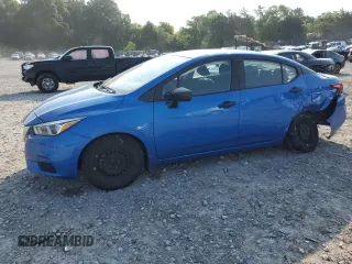 2021 Nissan Versa S with VIN 3N1CN8DV8ML915063, listed as a Copart auction lot 60516615 with 39,355 mi miles and Salvage title. Bid and sale history available at DreamBid. Image 1.
