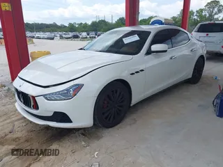 2016 Maserati Ghibli S with VIN ZAM57RSA3G1171238, listed as a IAAI auction lot 42290180 with 117,738 mi miles and . Bid and sale history available at DreamBid. Image 17.