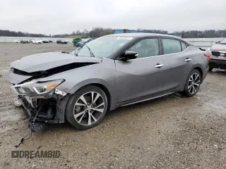 2018 Nissan Maxima SV with VIN 1N4AA6AP8JC373535, listed as a Copart auction lot 86408674 with 105,766 mi miles and Salvage Title. Bid and sale history available at carsss.com. Image 1.