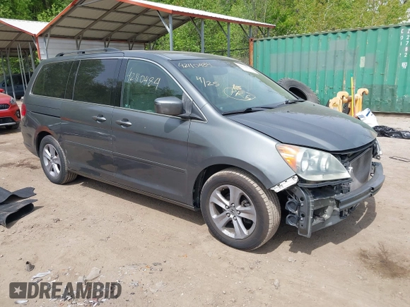 2008 Honda Odyssey Touring with VIN 5FNRL38908B100051, listed as a IAAI auction lot 42110484 with 190,567 mi miles and . Bid and sale history available at DreamBid. Image 1.