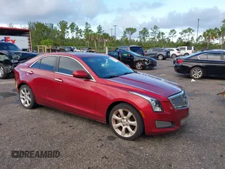 2014 Cadillac ATS Standard RWD z VIN 1G6AA5RX1E0135836, wystawiony jako IAAI lot #42742239 z przebiegiem 61 738 mil mil oraz . Historia ofert i sprzedaży dostępna na DreamBid. Obrazek 1.