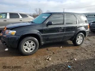 2007 Ford Escape Limited with VIN 1FMYU04107KA09821, listed as a Copart auction lot 87005094 with 151,897 mi miles and Salvage Title. Bid and sale history available at carsss.com. Image 1.