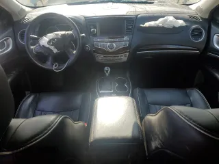 2019 Infiniti QX60 Luxe with VIN 5N1DL0MM2KC564025, listed as a Copart auction lot 50594535 with 85,493 mi miles and Salvage title. Bid and sale history available at DreamBid. Image 8.