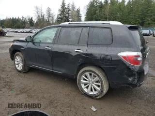2010 Toyota Highlander Hybrid with VIN JTEBW3EH1A2047305, listed as a Copart auction lot 89003245 with 0 mi miles and Salvage Title. Bid and sale history available at carsss.com. Image 2.