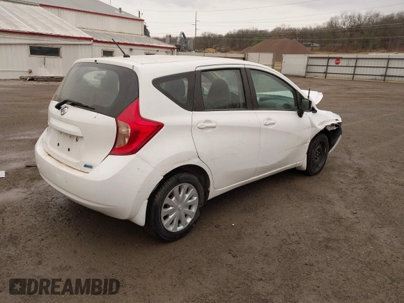 2015 Nissan Note SV with VIN 3N1CE2CP3FL446239, listed as a IAAI auction lot 41835005 with 60,357 mi miles and . Bid and sale history available at DreamBid. Image 4.