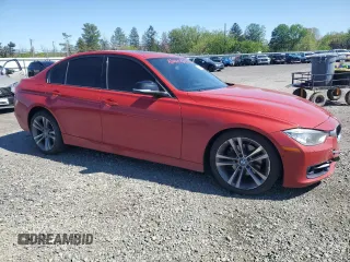 2015 BMW 3 Series 328i xDrive with VIN WBA3B5C50FF962863, listed as a Copart auction lot 54935465 with 80,837 mi miles and Salvage title. Bid and sale history available at DreamBid. Image 4.