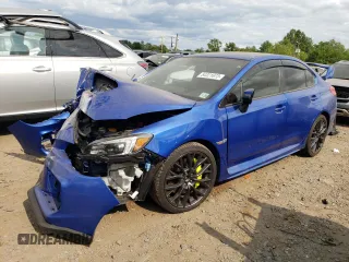 2019 Subaru WRX STI with VIN JF1VA2R6XK9818457, listed as a Copart auction lot 54321673 with 0 mi miles and Salvage Title. Bid and sale history available at carsss.com. Image 1.