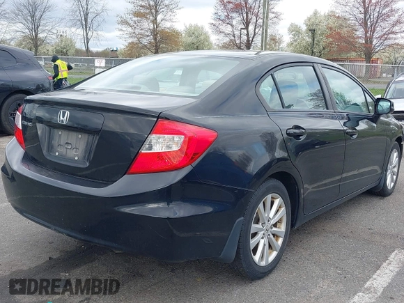 2012 Honda Civic EX with VIN 19XFB2F86CE341668, listed as a IAAI auction lot 42013980 with 187,425 mi miles and . Bid and sale history available at DreamBid. Image 4.