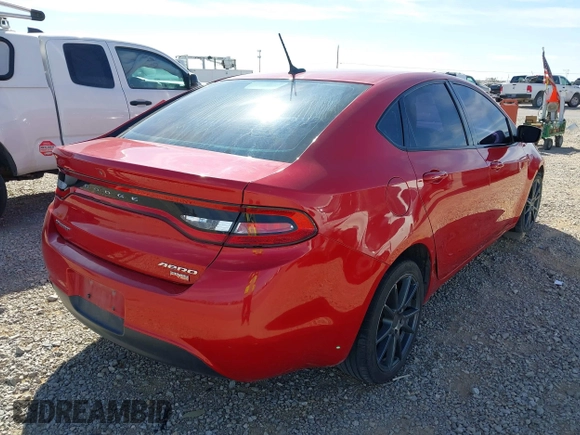 2014 Dodge Dart Aero with VIN 1C3CDFDH3ED669100, listed as a IAAI auction lot 41624158 with 140,489 mi miles and . Bid and sale history available at carsss.com. Image 4.